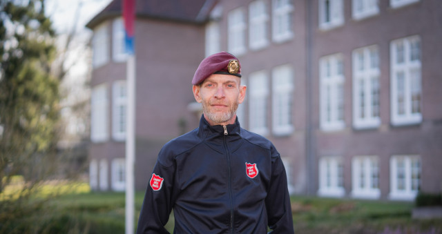Leger des Heils defile veteranendag