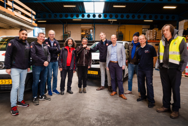 Leger des Heils elektrisch rijden