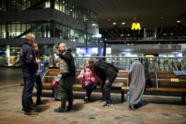 Veldwerk Rotterdam Centraal station